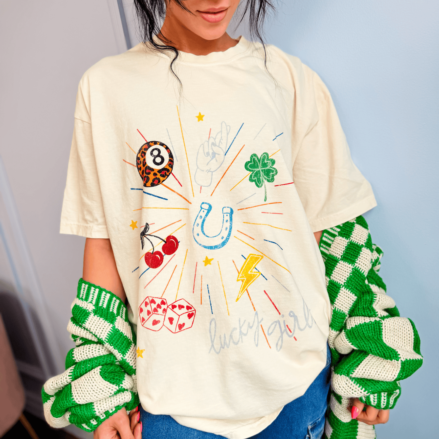 Lucky Girlz Tee – Mountain Moverz