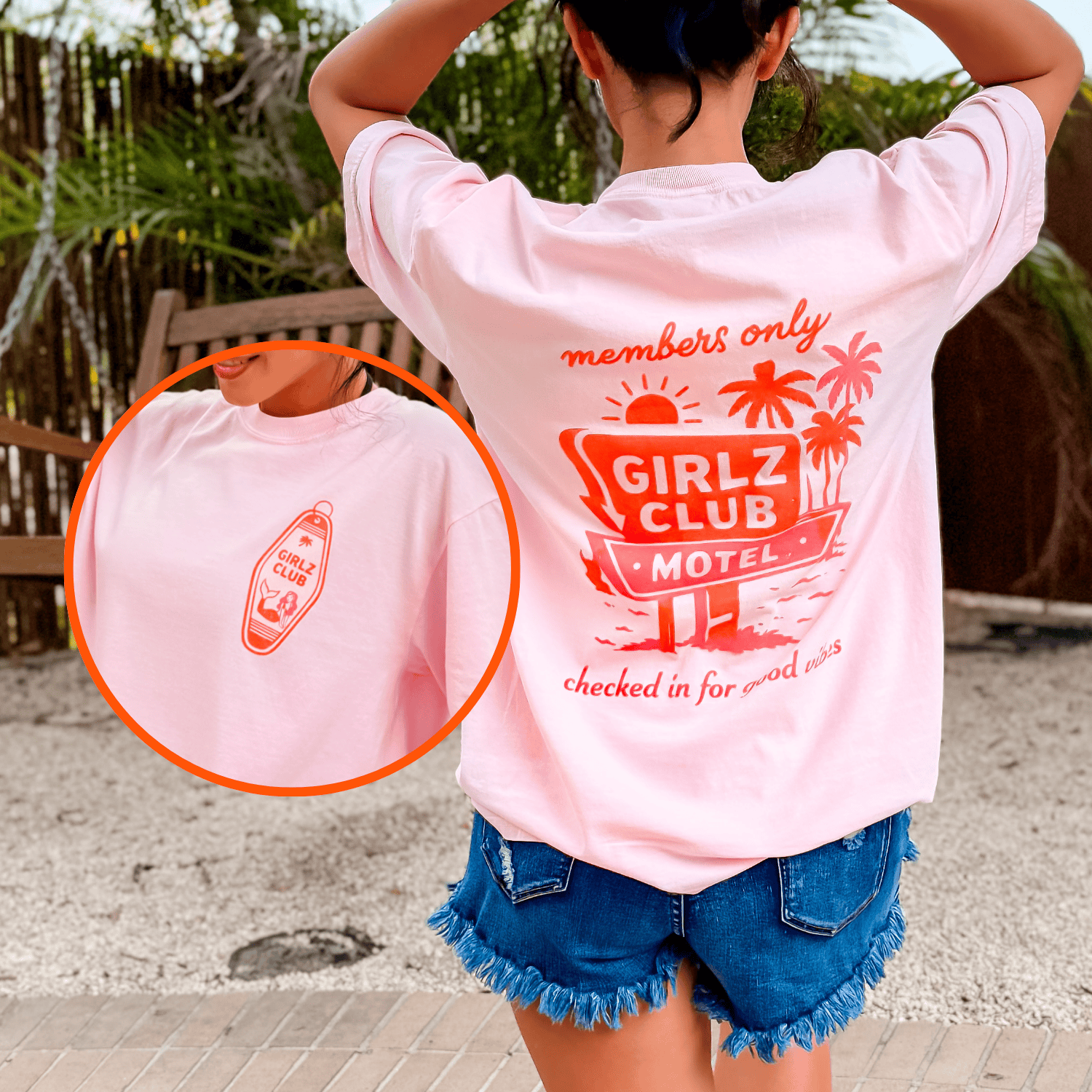 Girlz Club Motel Tee – Mountain Moverz