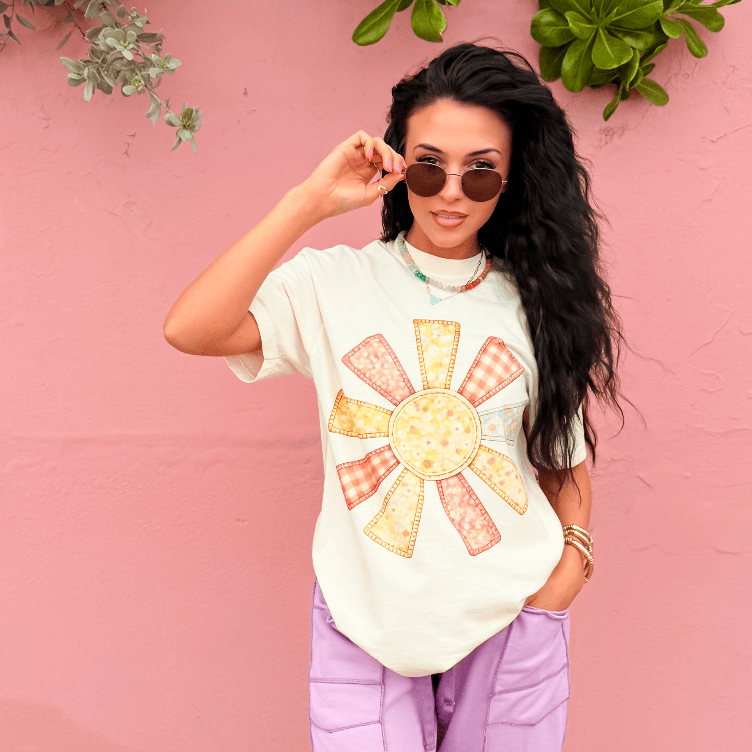 Quilted Sunshine Tee
