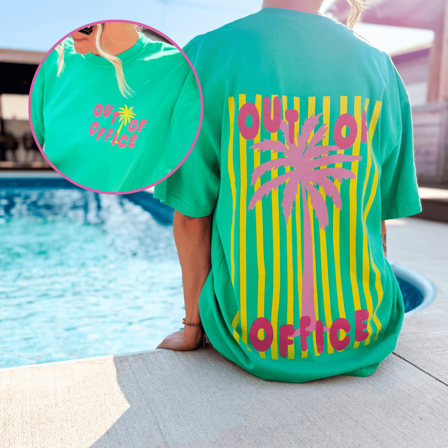 Neon Out of Office Tee