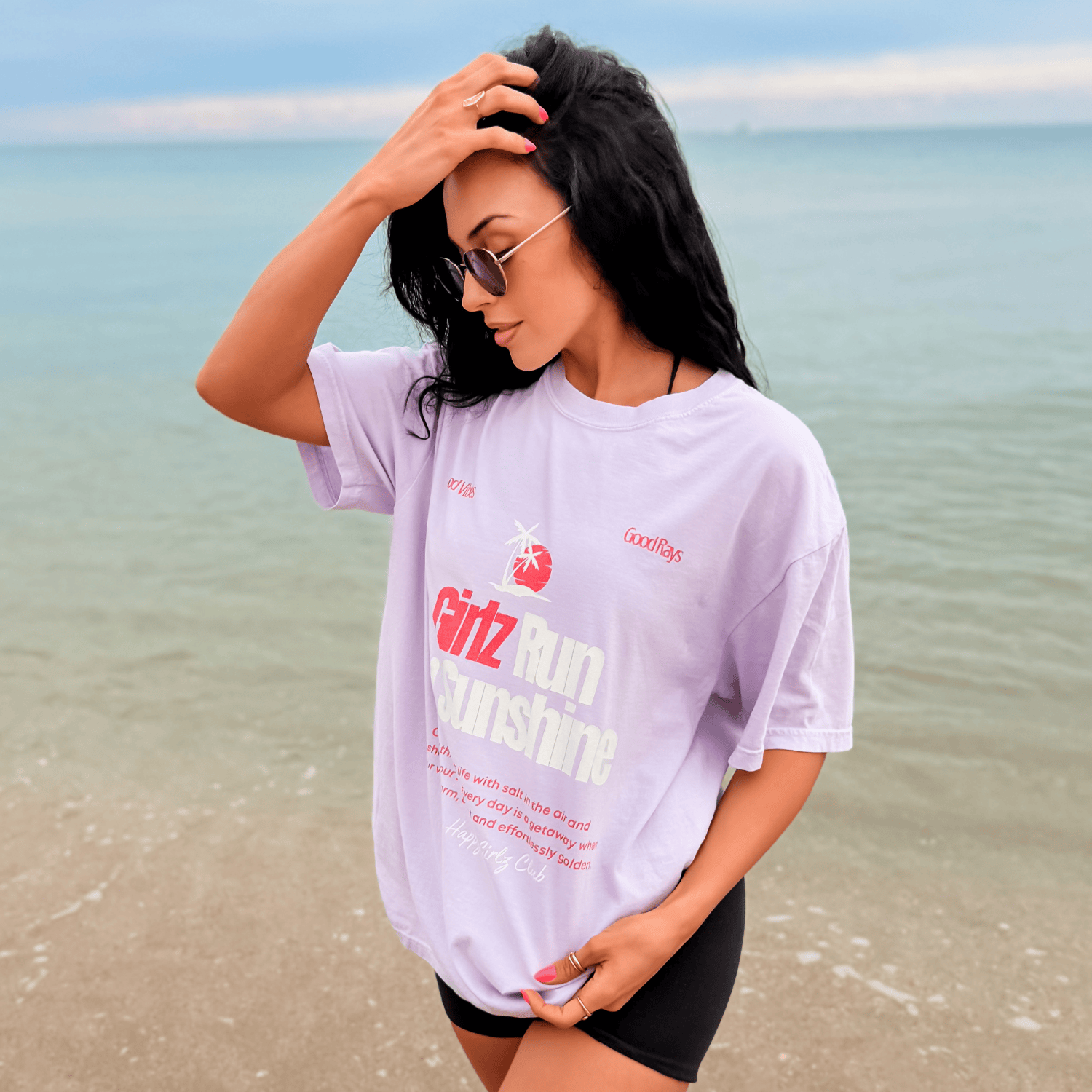 Girlz Run On Sunshine Tee