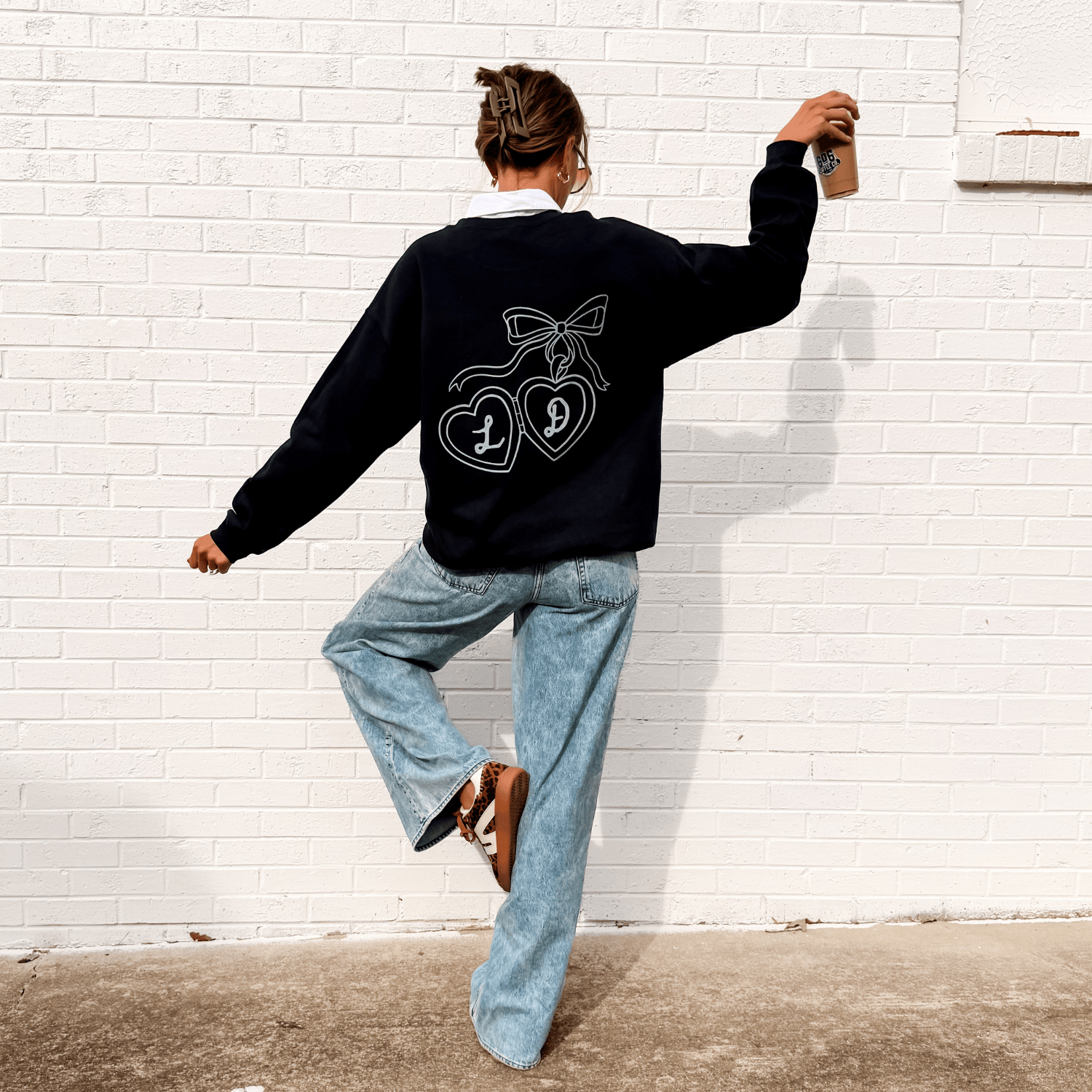 Custom Sweetheart Locket Sweatshirt