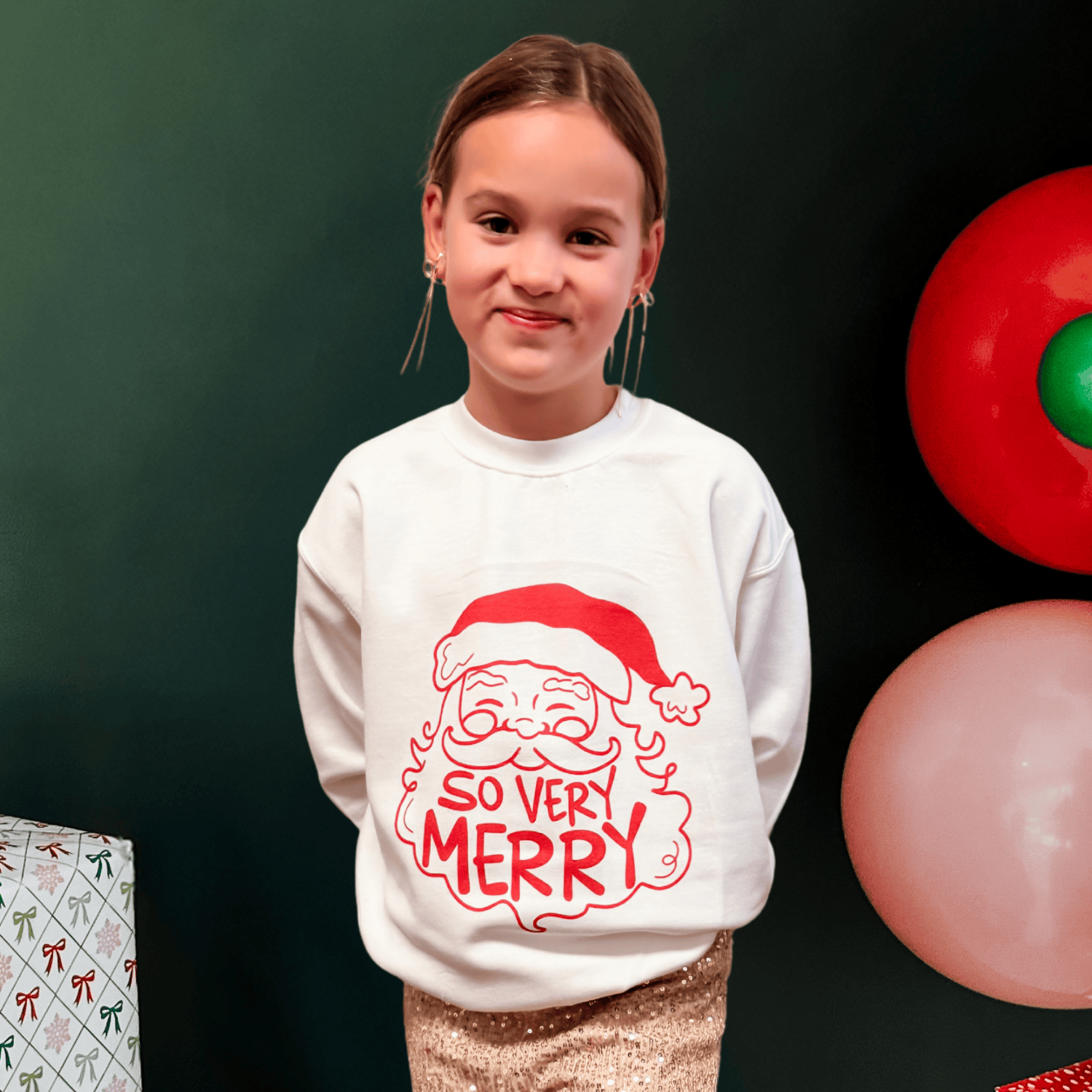 So Very Merry - Kids Crewneck