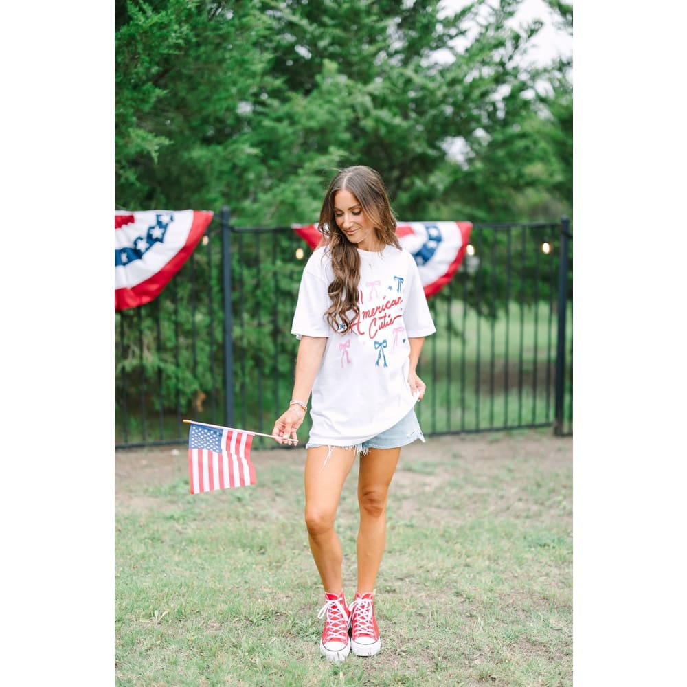 All American Cutie - Adult Tee - NEW