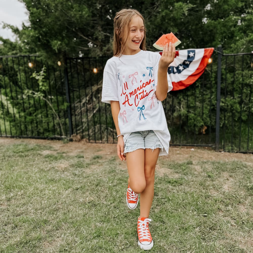 All American Cutie - Kids Tee - Apparel