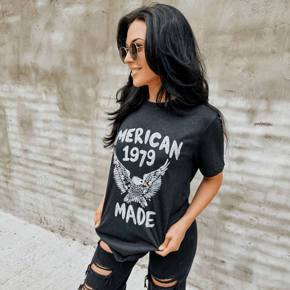 American Made | Shop Mountain Moverz T-Shirts Medium / Black Heather American Made | Shop Mountain Moverz T-Shirts Medium / Black Heather