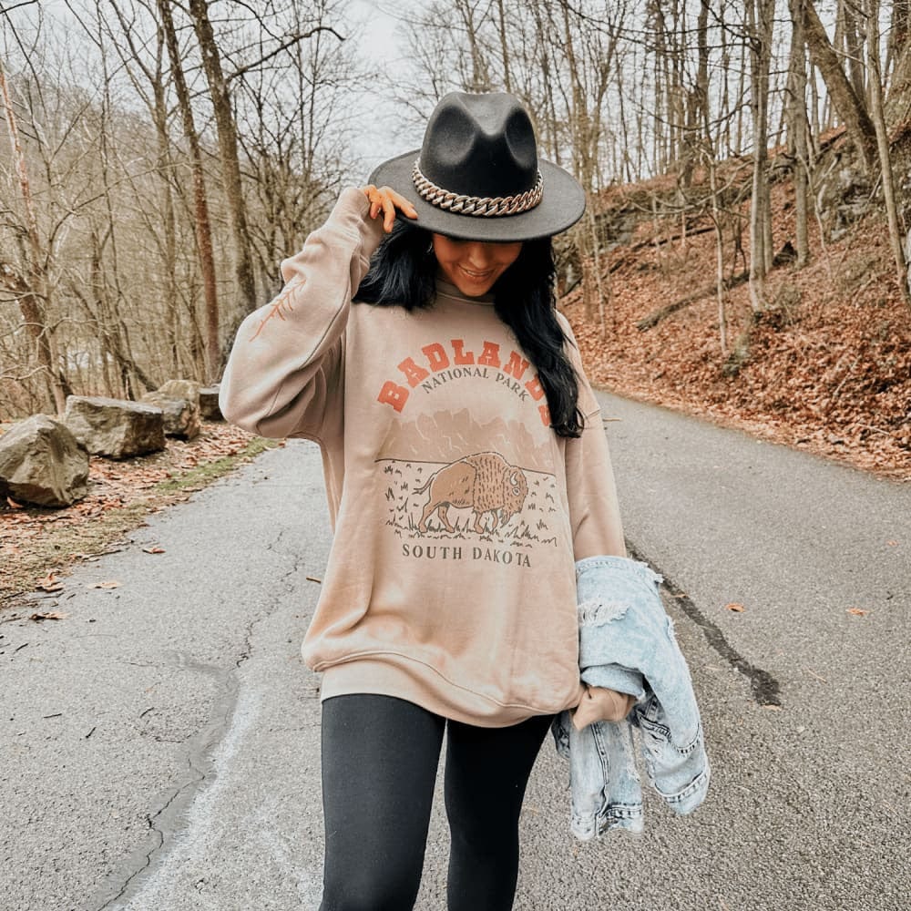Badlands National Park Sweatshirt