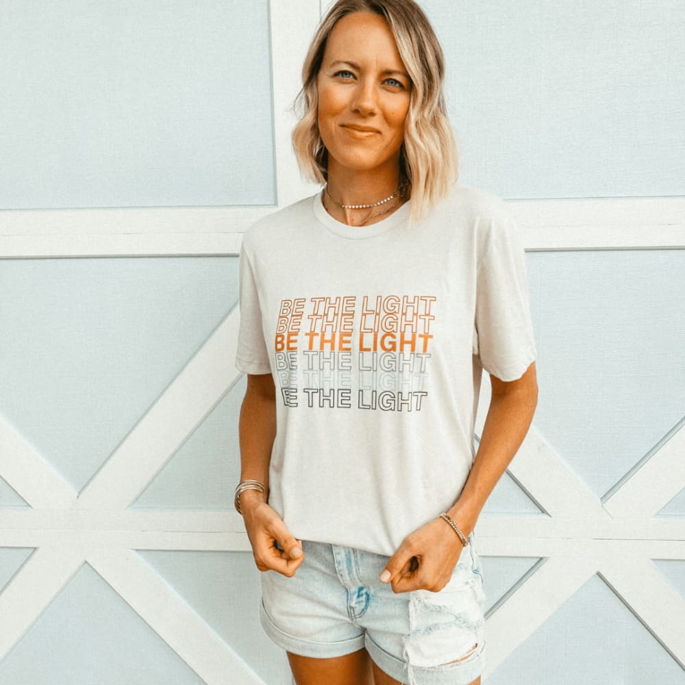 Be The Light Tee - Mommy Apparel