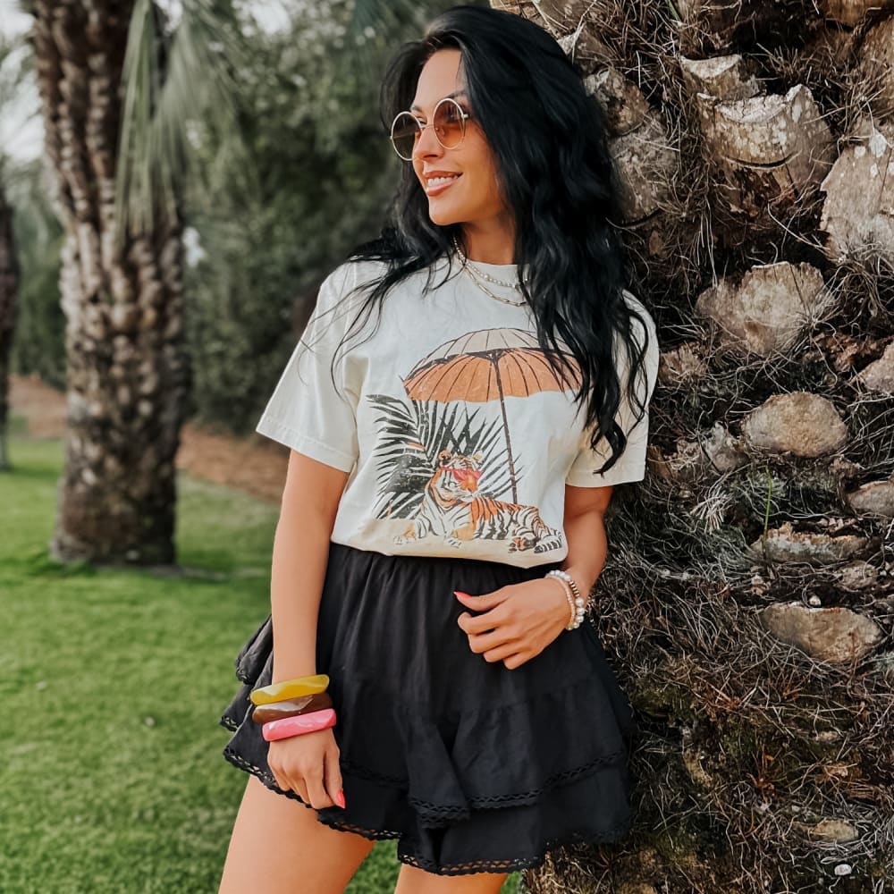 Bungalow Tiger Tee - NEW