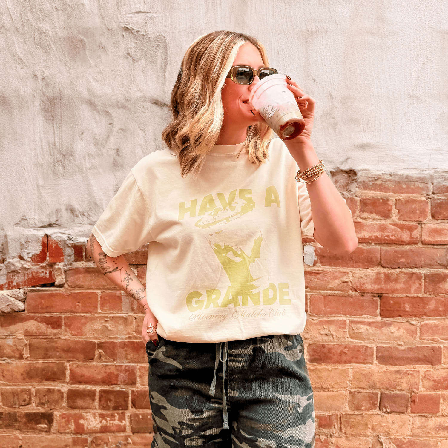 Morning Matcha Club Tee