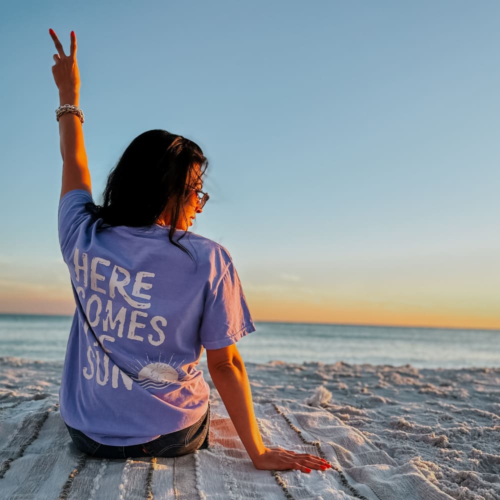 Here Comes The Sun Front & Back - NEW