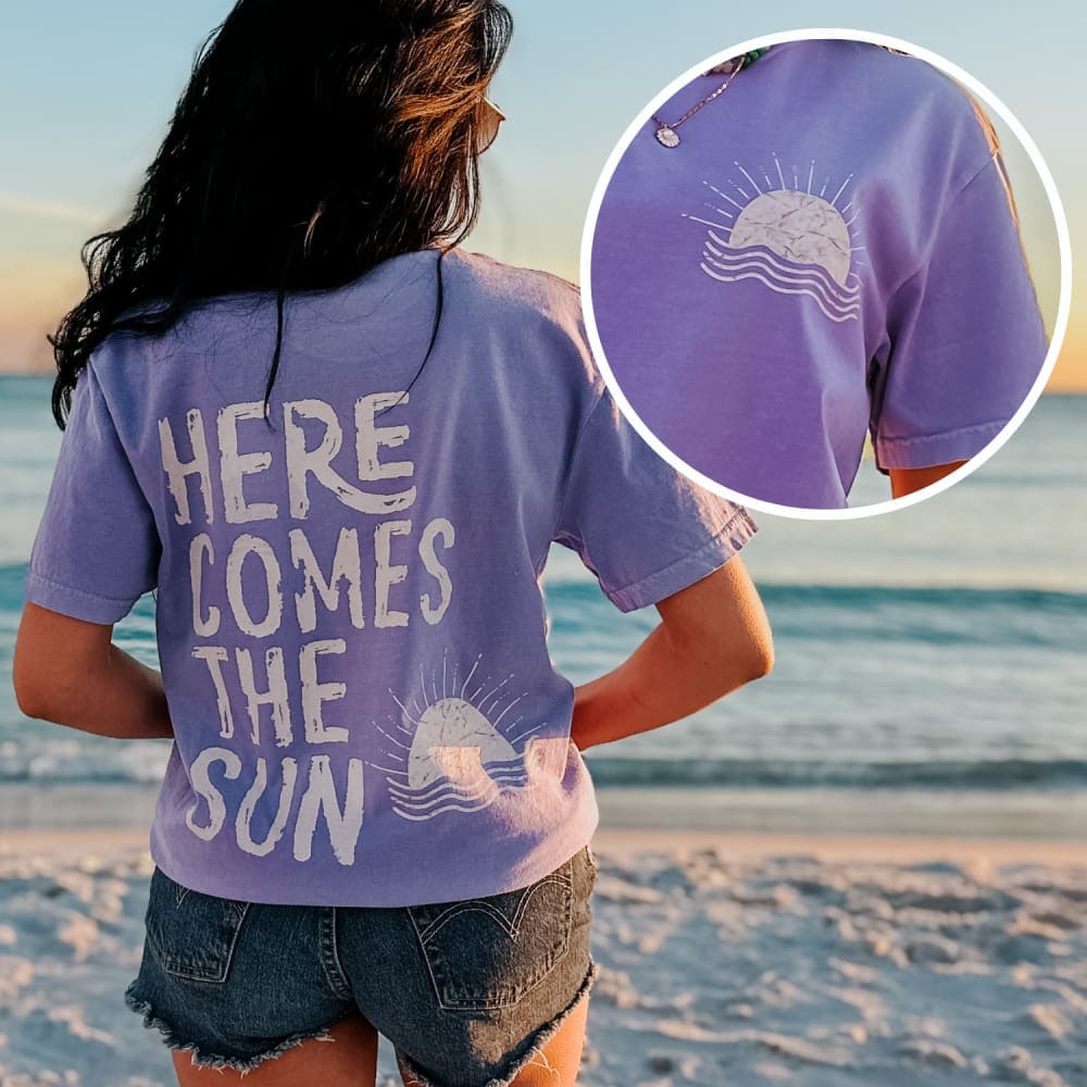 Here Comes The Sun Front & Back - NEW