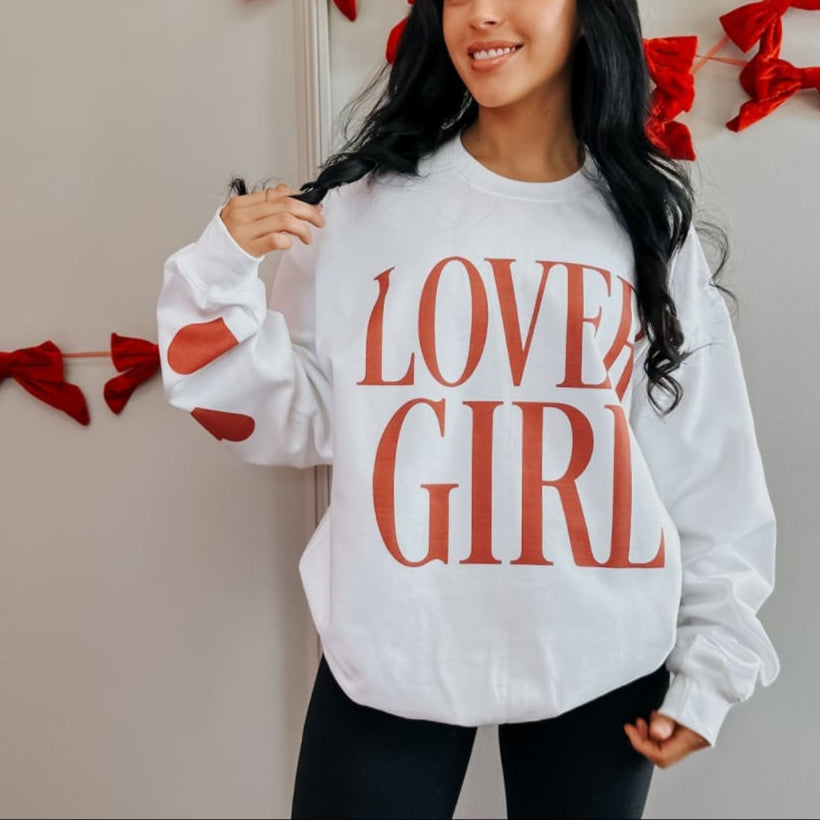 Lover Girl Crewneck - Mommy Apparel