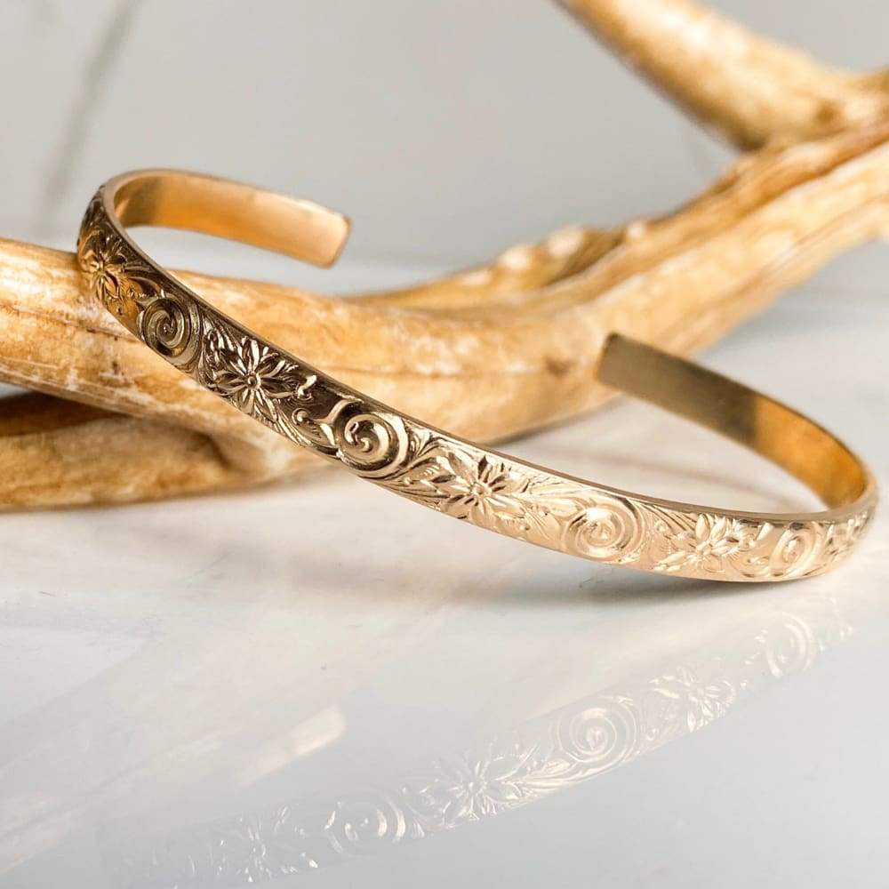 Merry Personalized Womens Bangle - Mommy Bangles