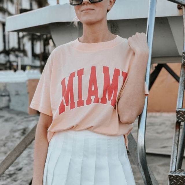 Miami Relaxed Boxy Tee - NEW