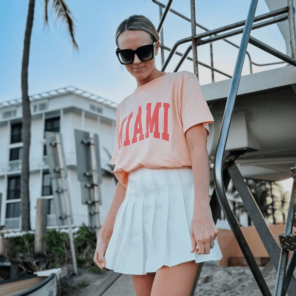 Miami Relaxed Boxy Tee - NEW