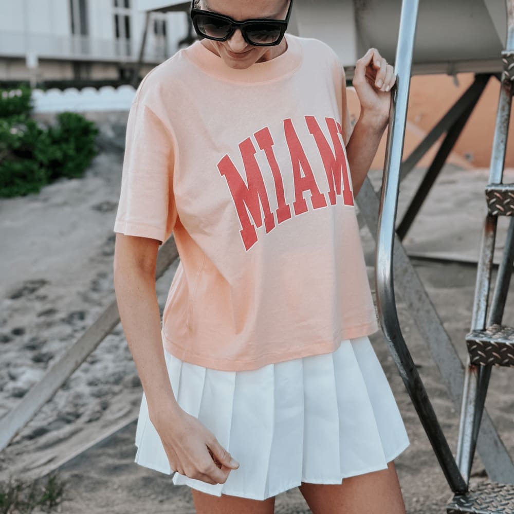 Miami Relaxed Boxy Tee - NEW