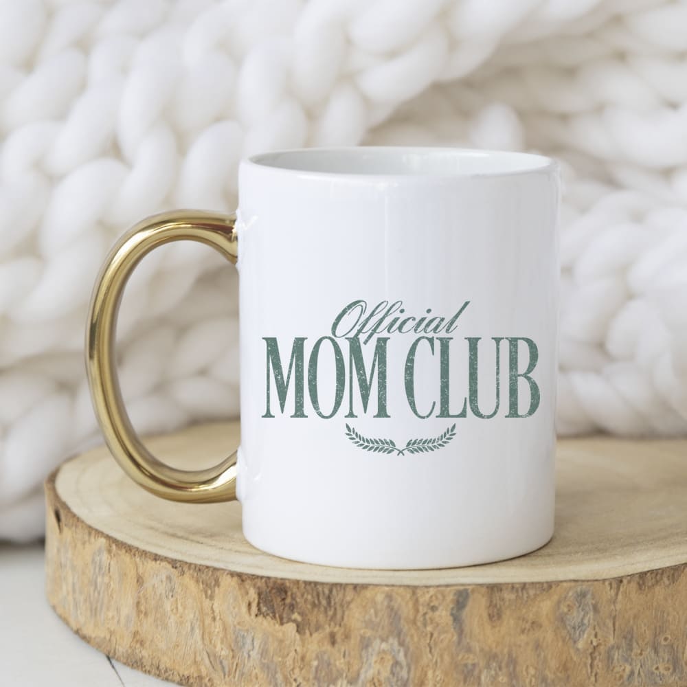 Official Mom Club Ceramic Mug