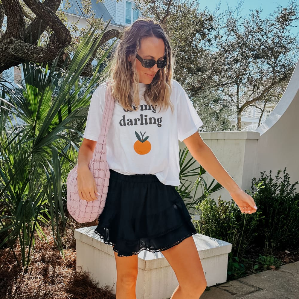 Oh My Darling Relaxed Boxy Crop - NEW