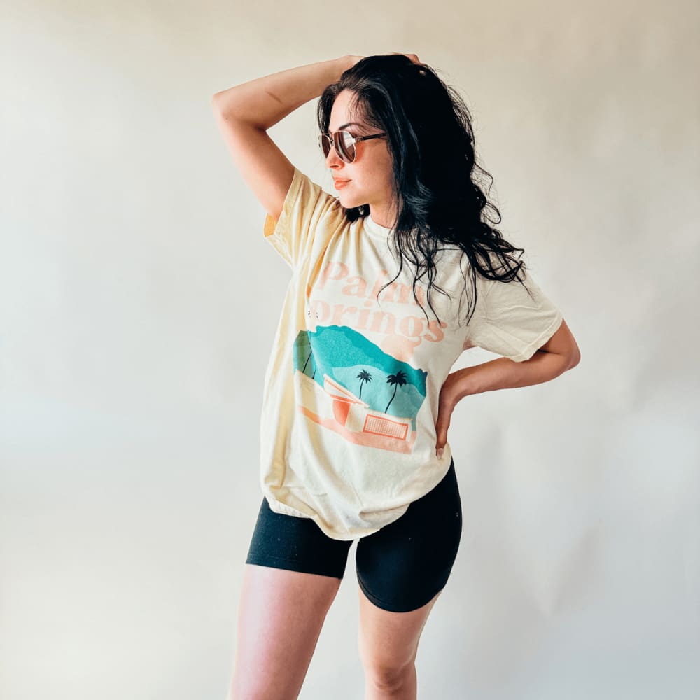 Palm Springs Mountain Tee - Mommy Apparel