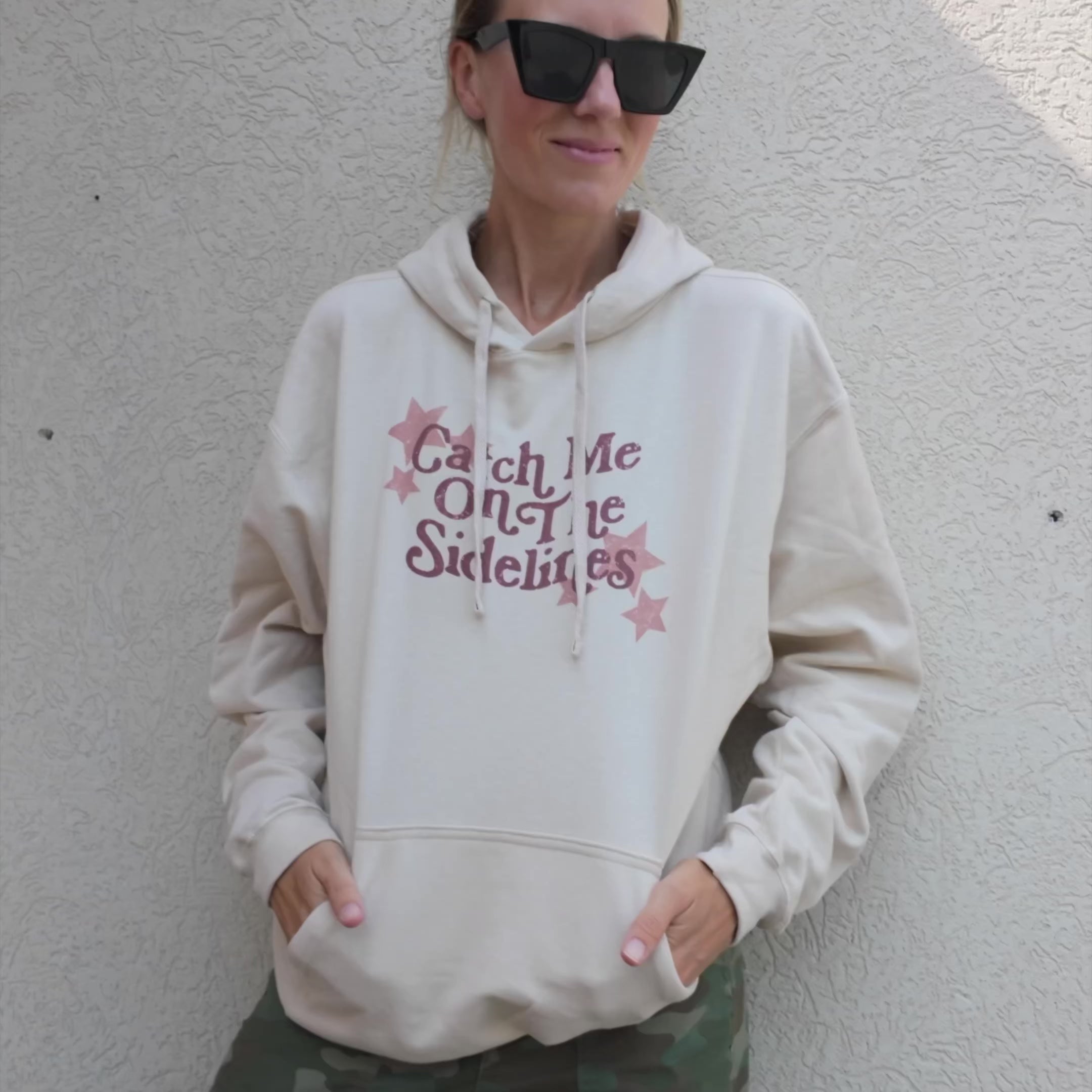 Catch Me on the Sidelines Hoodie