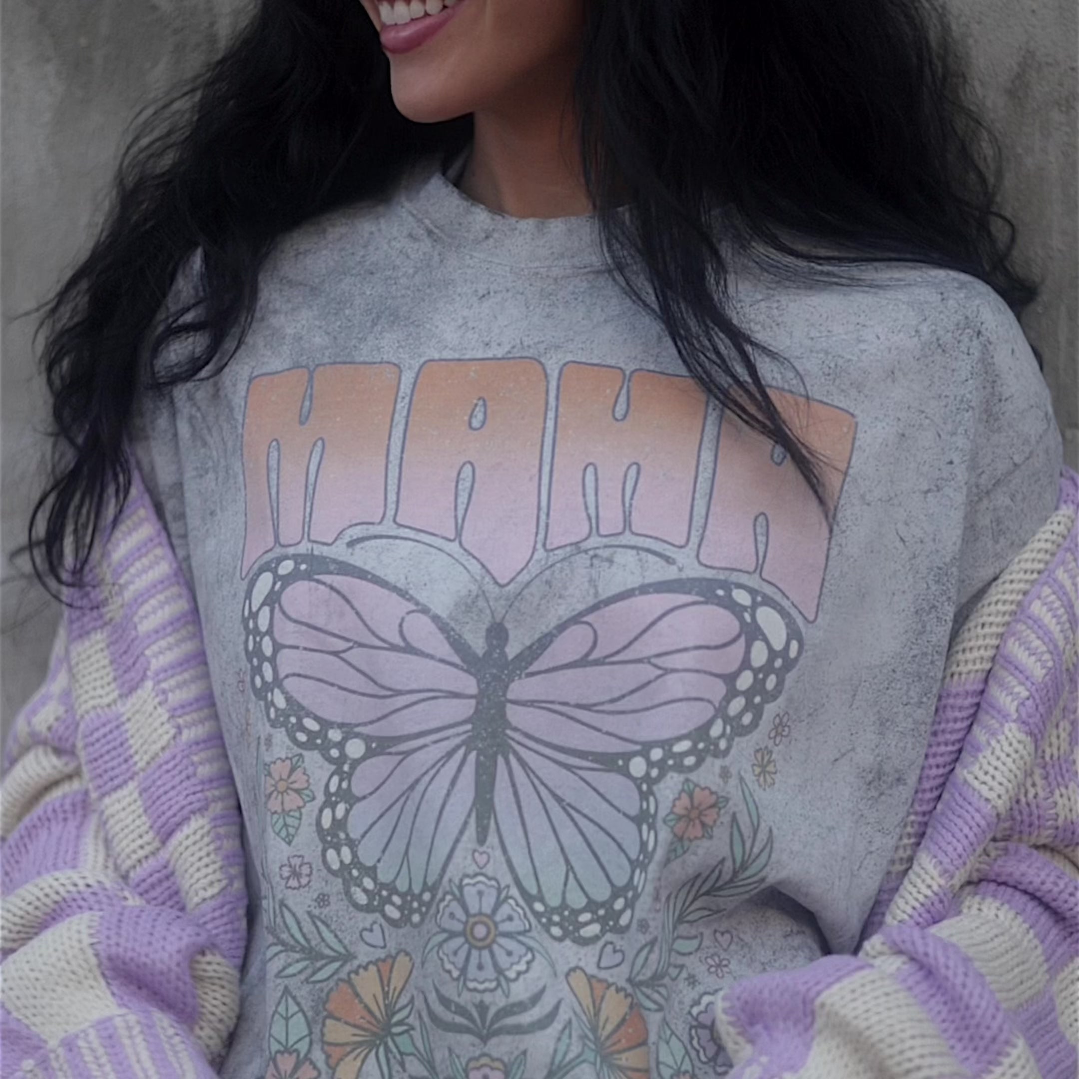 Wildflower Mama Colorblast Tee