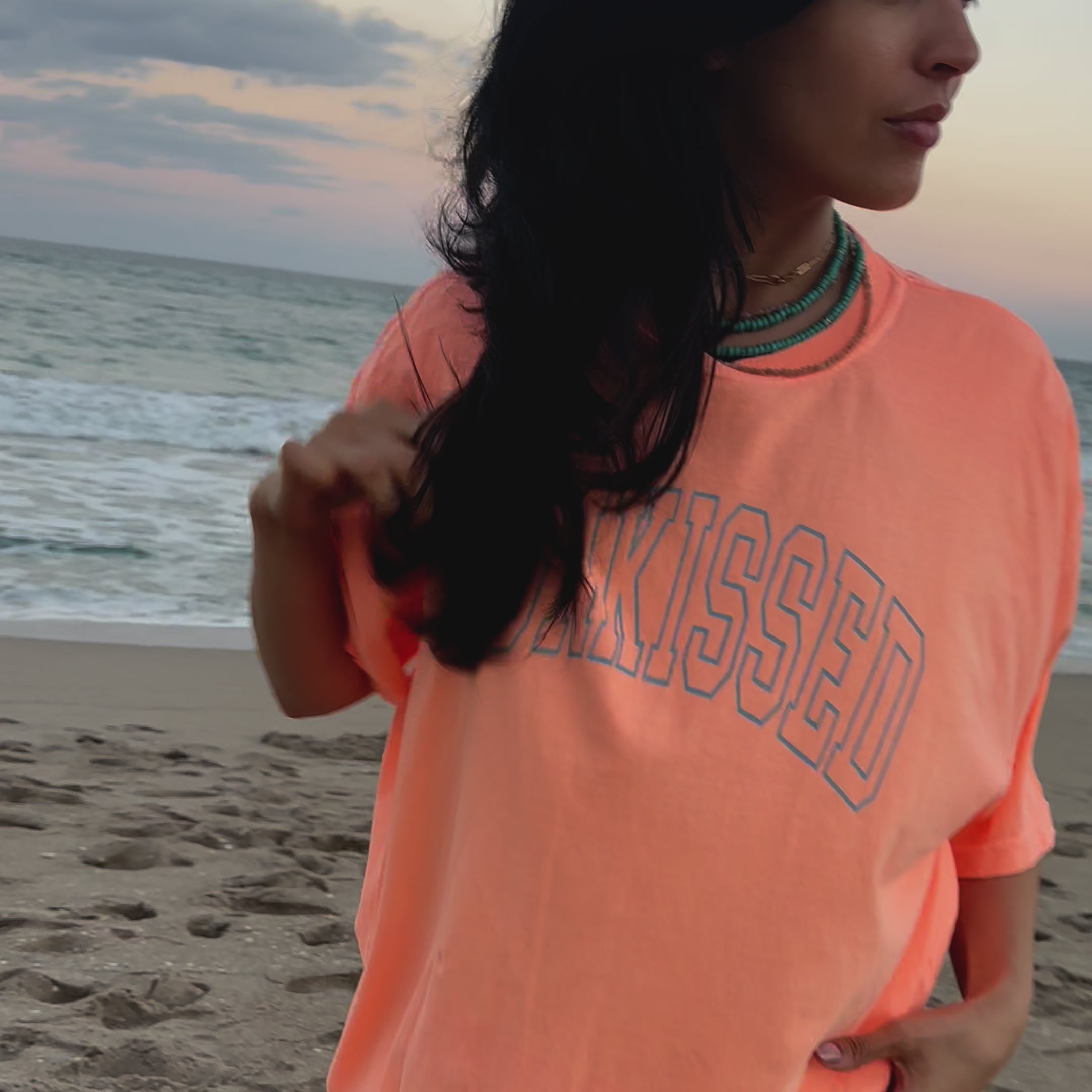 Sunkissed Tee - Neon Violet