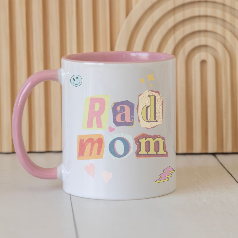 Rad Mom Ceramic Mug