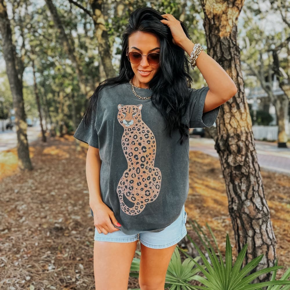 Rosemary Leopard Tee