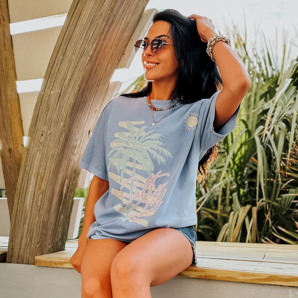 Salty Soul Throwback Tee