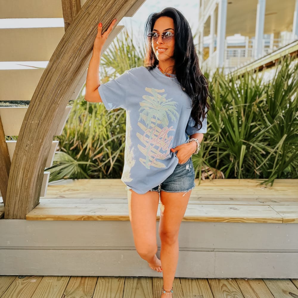 Salty Soul Throwback Tee