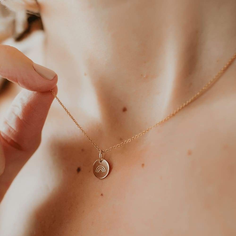 The Hope Necklace - Adjustable Chain / Gold - Simple Necklace