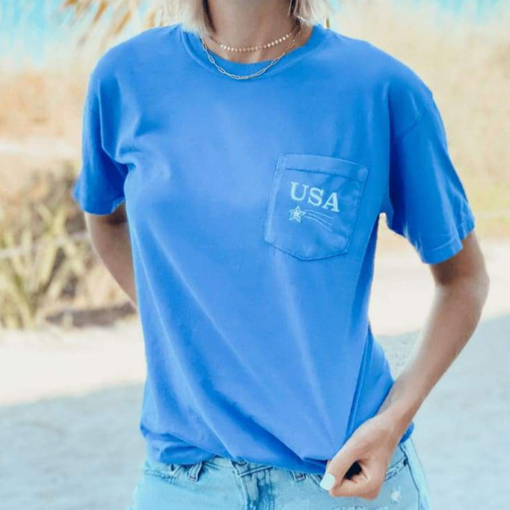 USA Pocket Tee