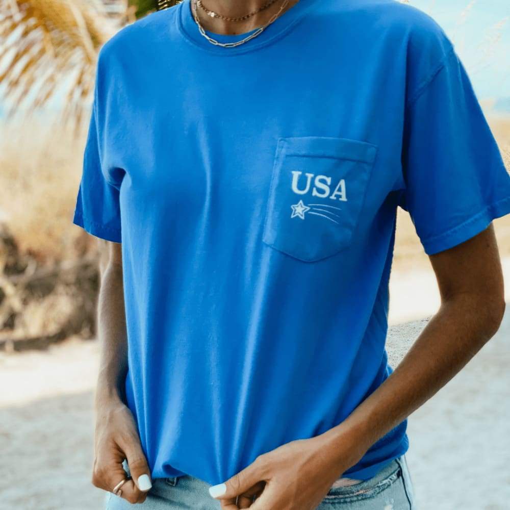USA Pocket Tee