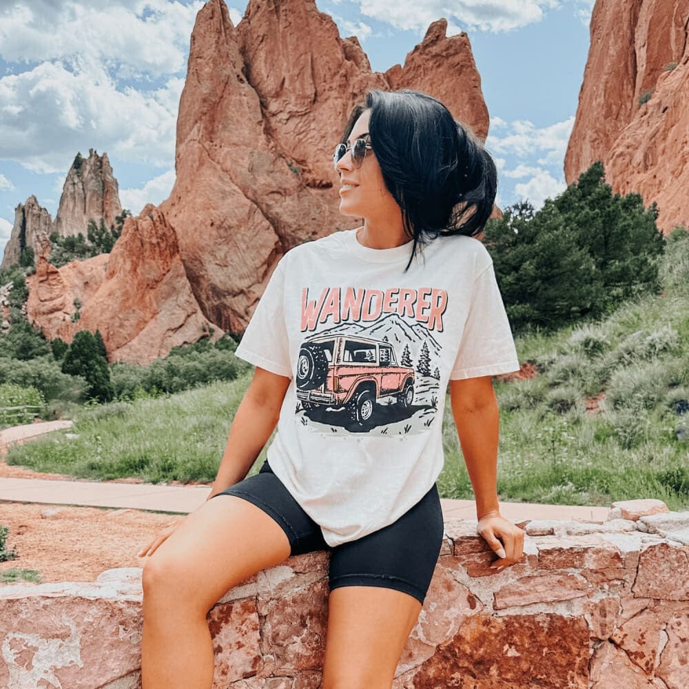 Wanderer Bronco Tee - Mommy Apparel