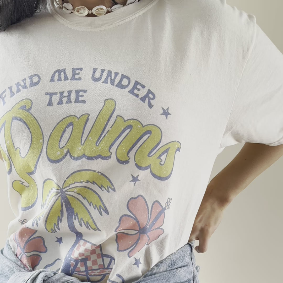 Under The Palms Tee