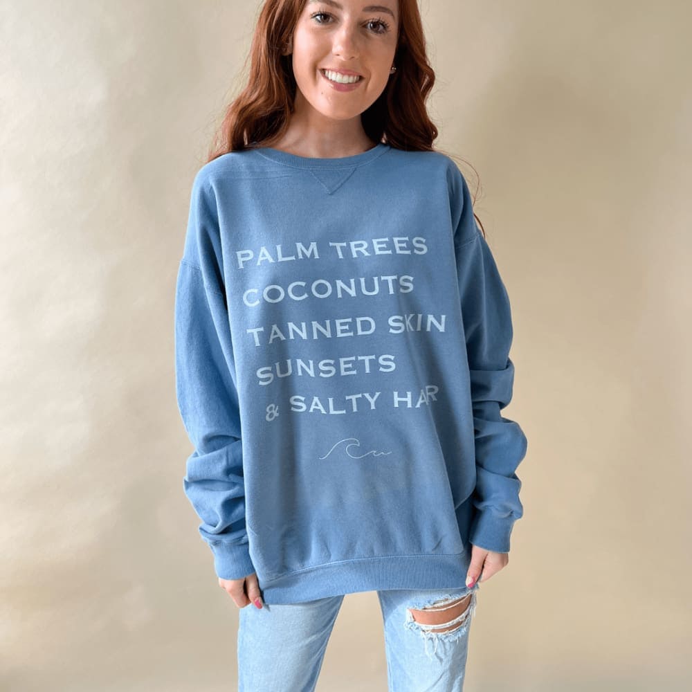 Salty Hair Crewneck