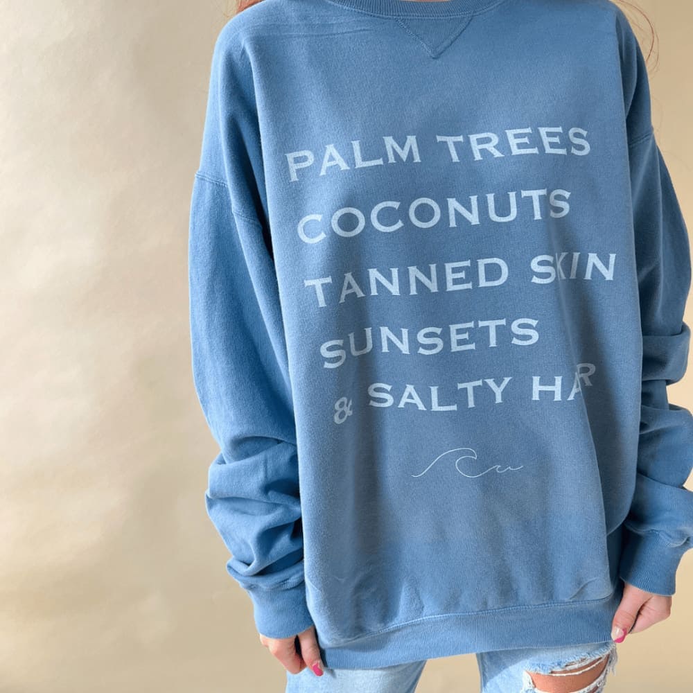 Salty Hair Crewneck