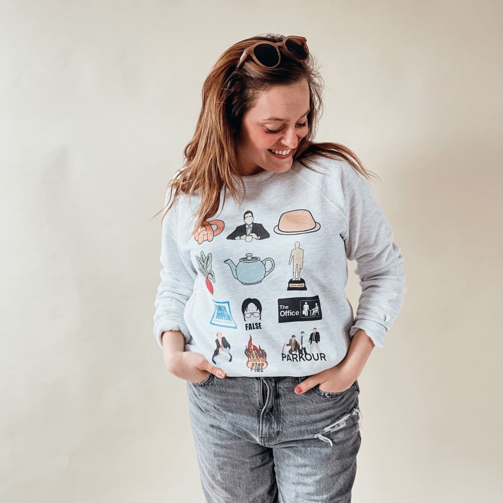 The Office - Clipart Crewneck