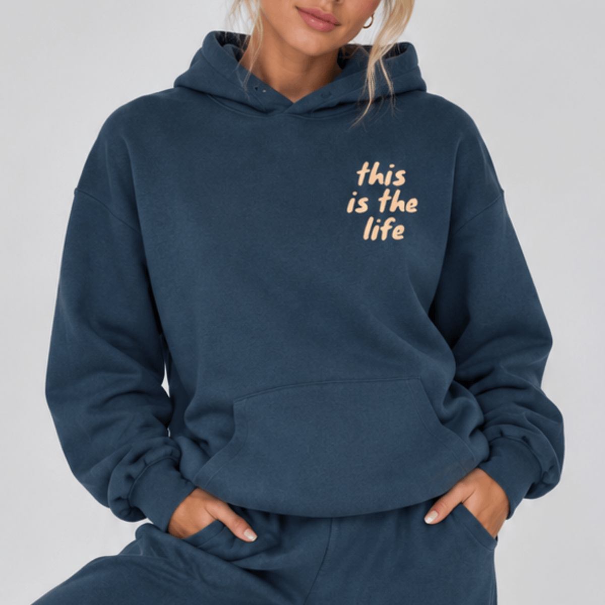 This Is The Life ReFlex Fleece Hoodie
