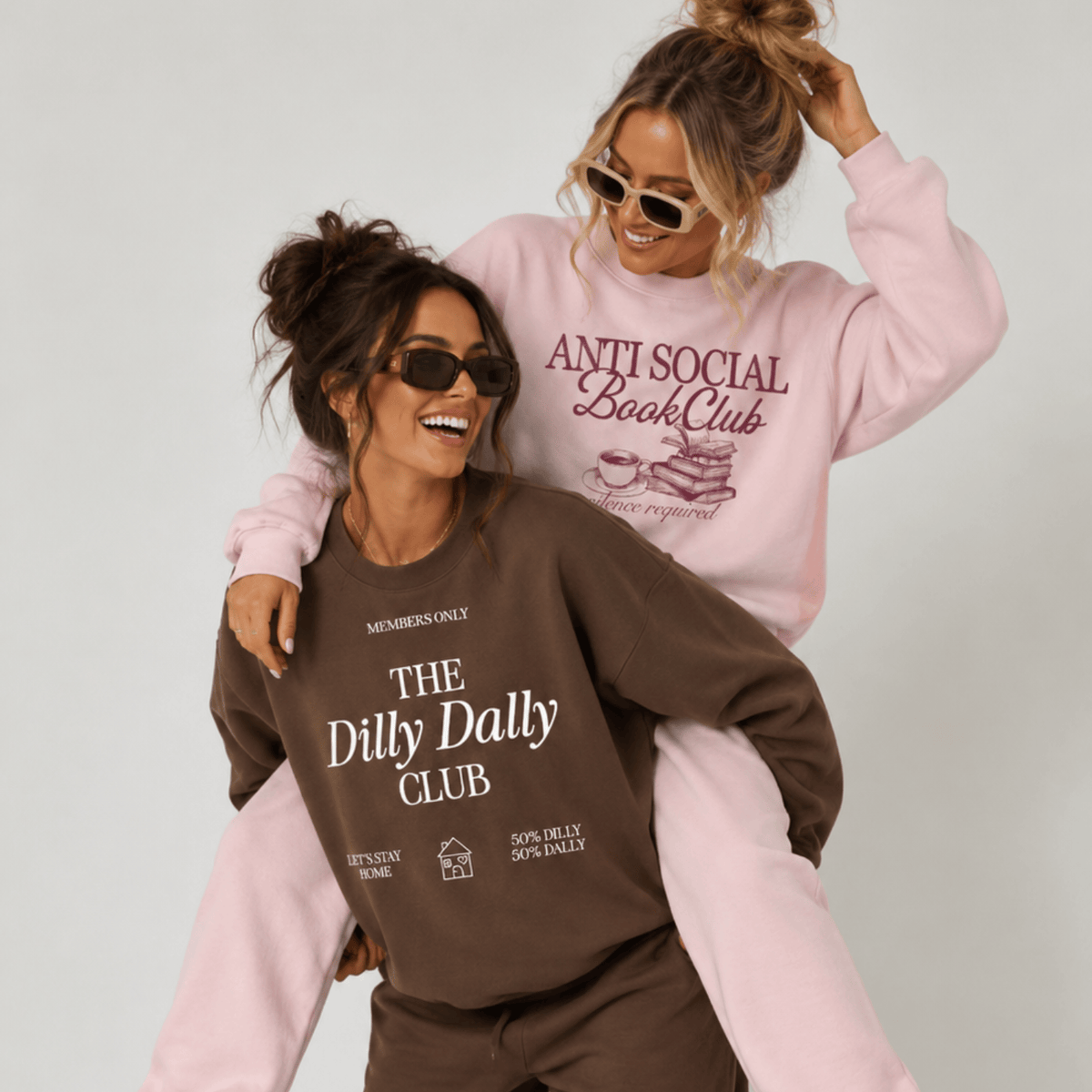 Anti-Social Book Club ReFlex Fleece Sweatshirt