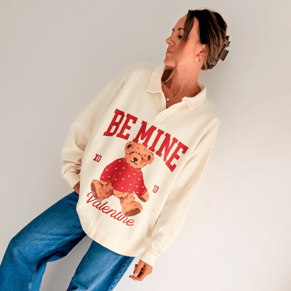 Be Mine Collegiate Crewneck