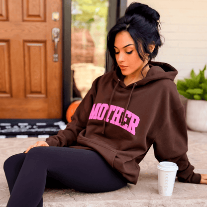 Puff Print Mother Hoodie