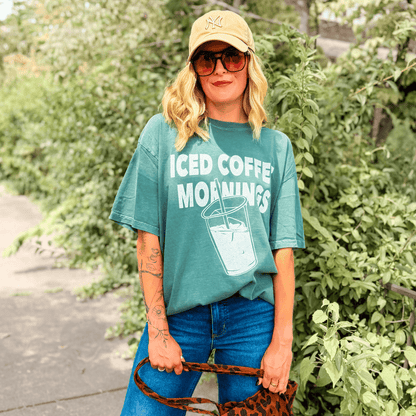 Iced Coffee Mornings Tee