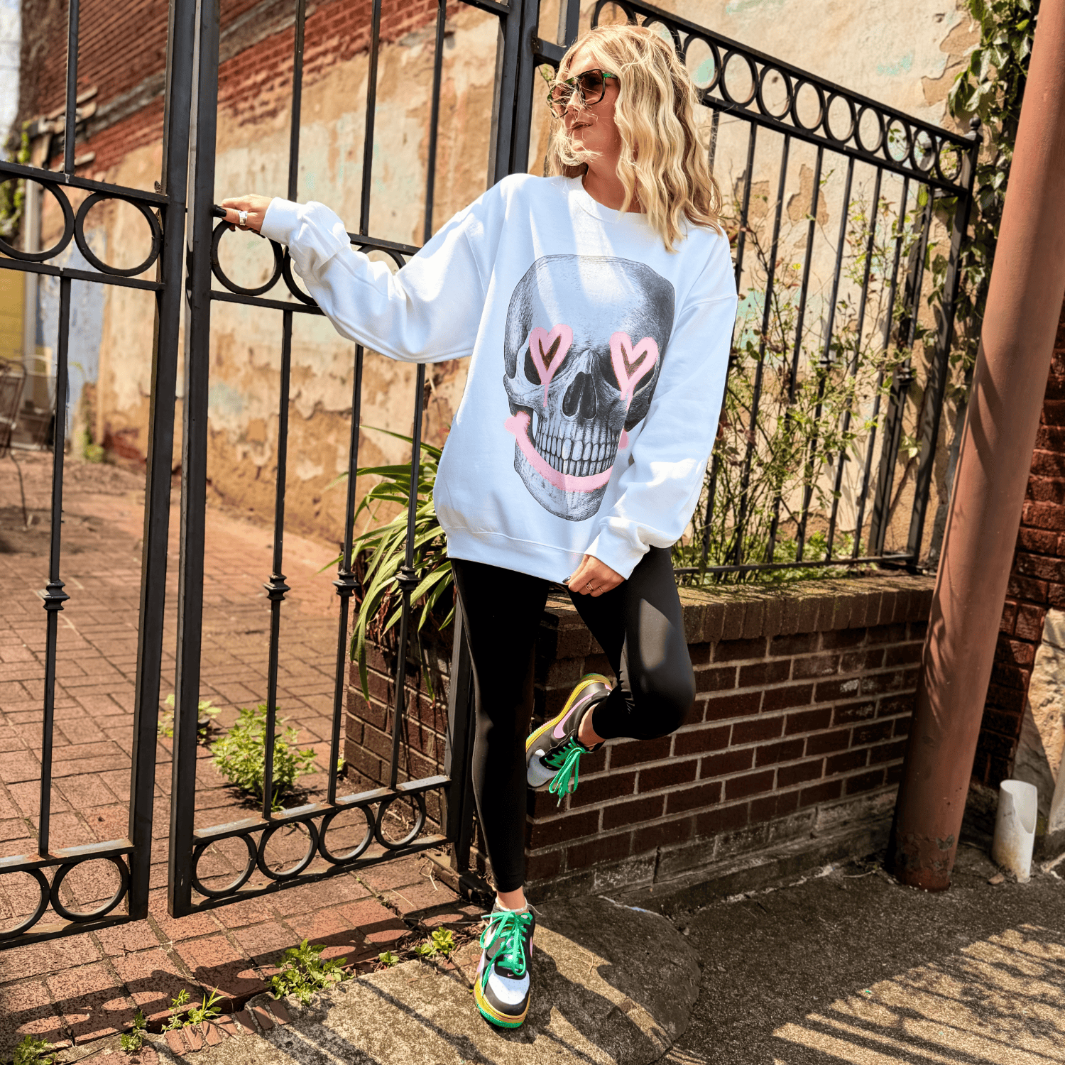 Skelly Smiles Sweatshirt
