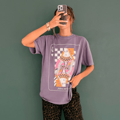 Queen of Hearts Tee