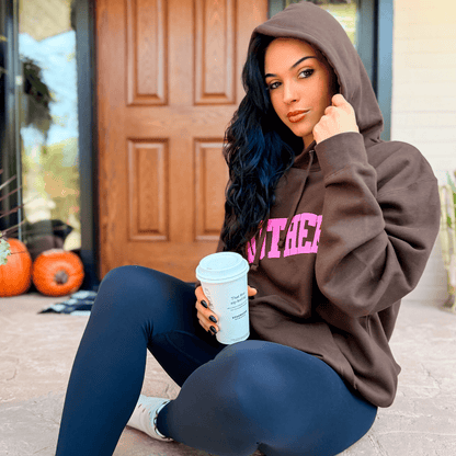 Puff Print Mother Hoodie