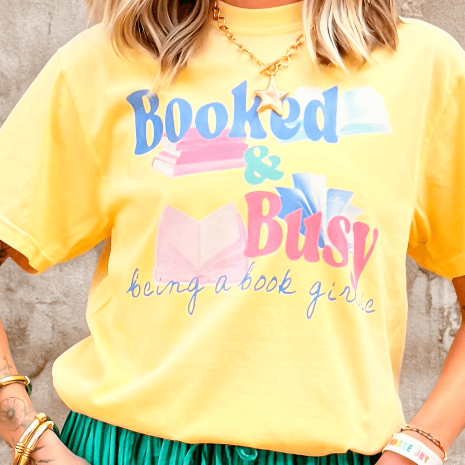 Booked & Busy Tee