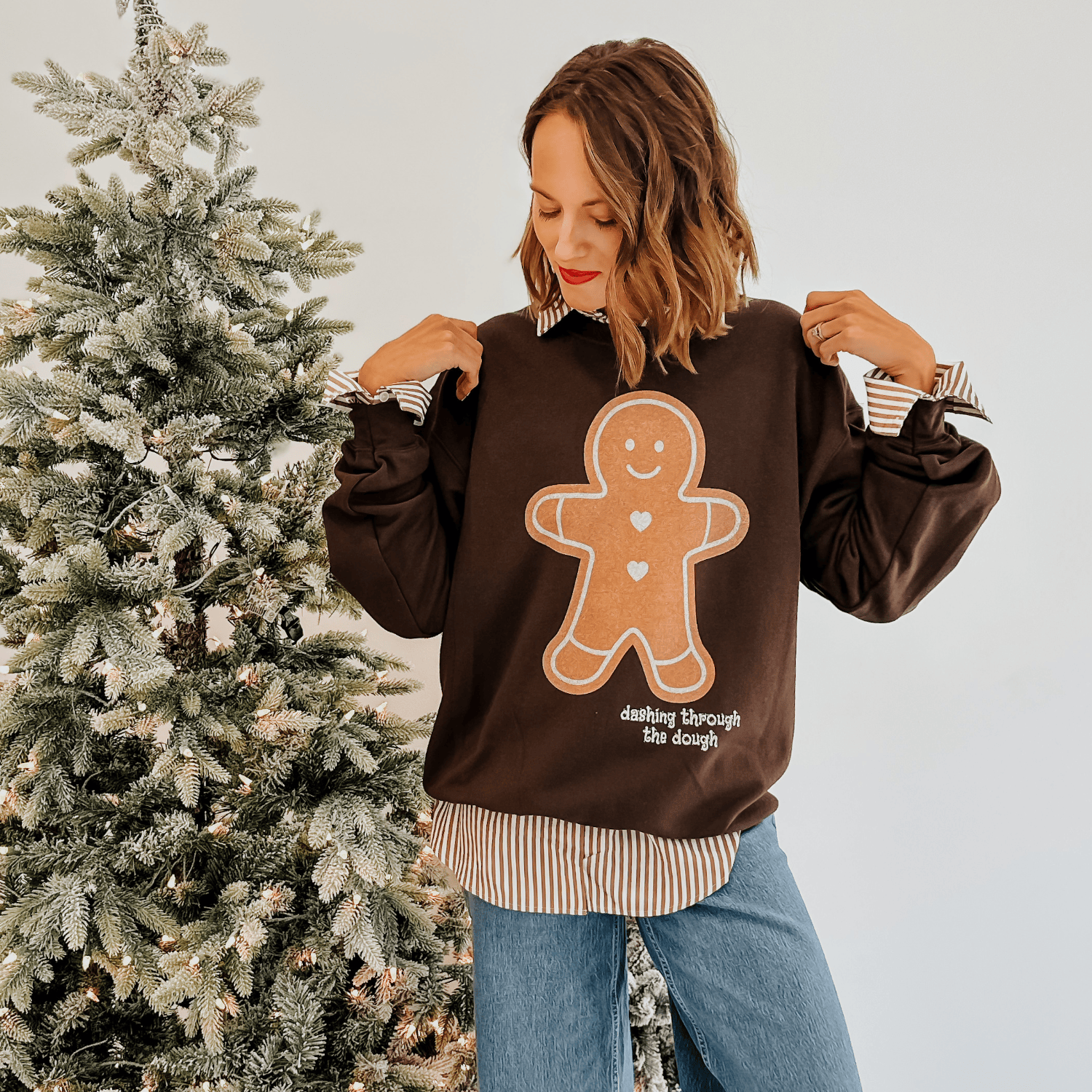 Dashing Dough Gingerbread Sweatshirt
