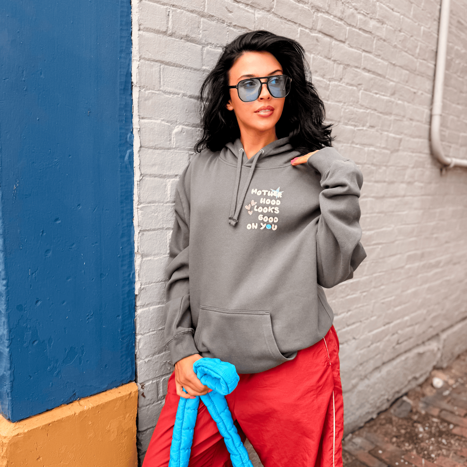 Motherhood Looks Good On You Hoodie